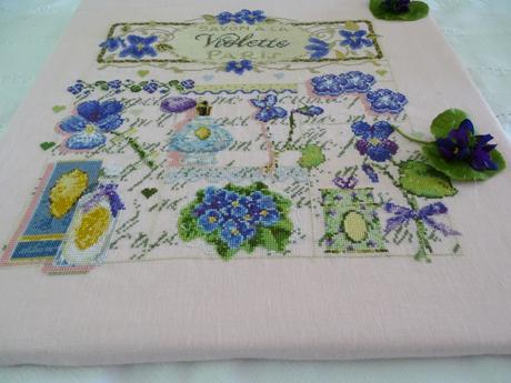 Savon à la violette de Madame la fée : fini et monté ! Savon à la violette de Madame la fée : fini et monté !