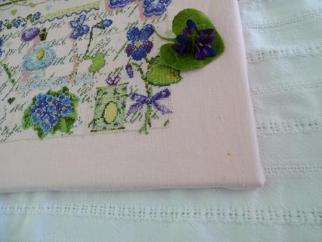 Savon à la violette de Madame la fée : fini et monté ! Savon à la violette de Madame la fée : fini et monté !