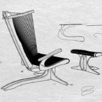 Hippokamp Lounge Chair par Peter Qvist Hippokamp Lounge Chair par Peter Qvist