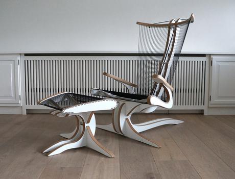 Hippokamp Lounge Chair par Peter Qvist