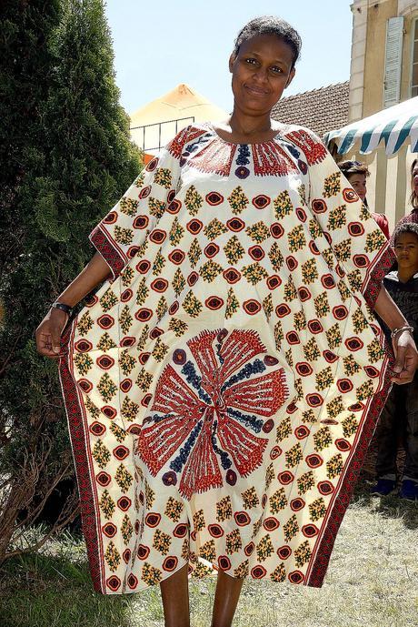 Robe africaine grande taille
