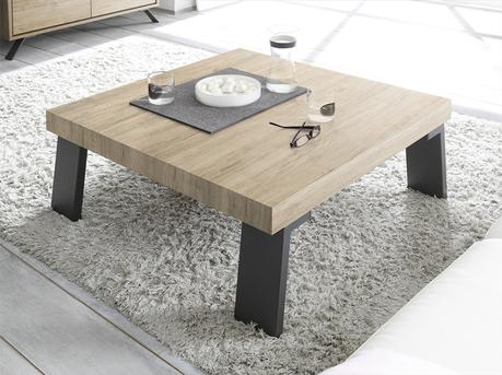 Table de salon moderne en bois