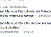 médias français font promo Mémoires #antifa #PesteBrune