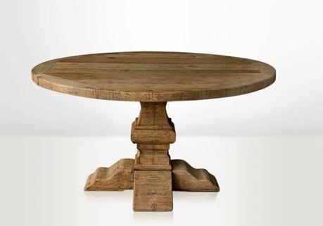 Table ronde bois