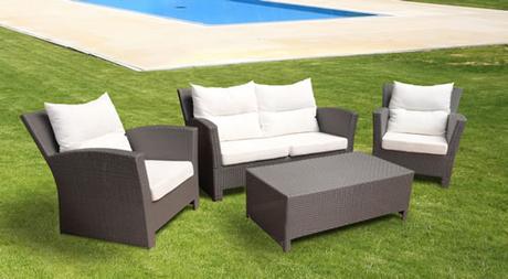 Salon resine tressee solde fauteuil de salon de jardin