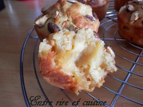 Muffins aux pommes et au sirop d'érable