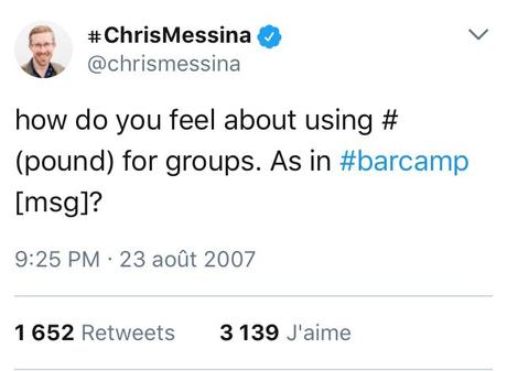 Le hashtag fête ses 10 ans !