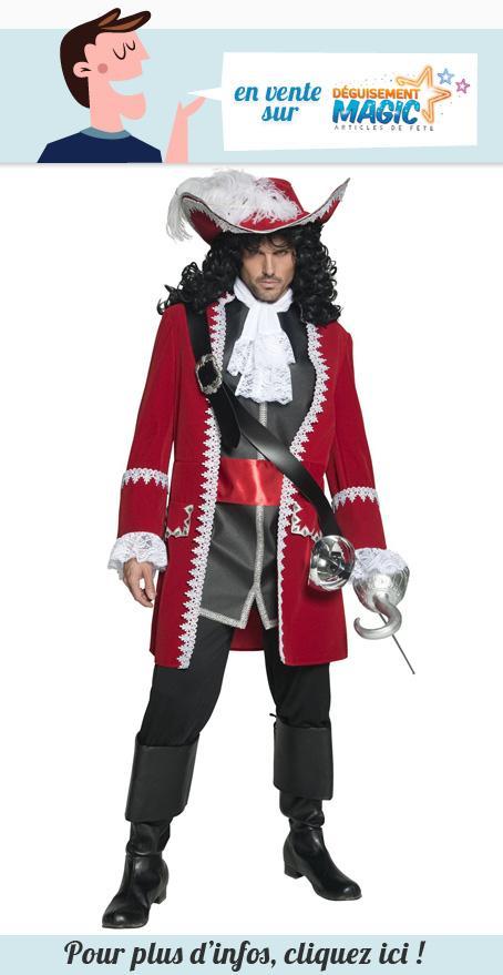 Déguisement pirate homme