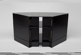 Meuble tv d angle noir meuble tv son - Paperblog