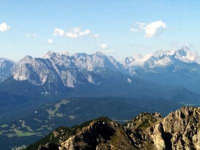 Belles randonnées bavaroises; de Krün au Schöttelkarspitze