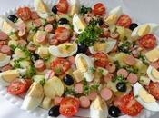 Salade strasbourgeoise (avec knacks)
