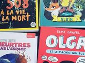 LECTURES 8-12 ROMANS JUNIOR/ JEUNESSE Meurtres dans l'espace mort Olga machin Poules, renards, vipères Tome Albin