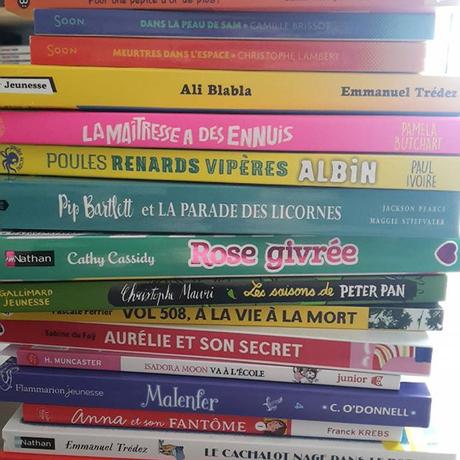 LECTURES 8-12 ANS ET ROMANS JUNIOR/ JEUNESSE #1 : toutes mes lectures de cet été!!