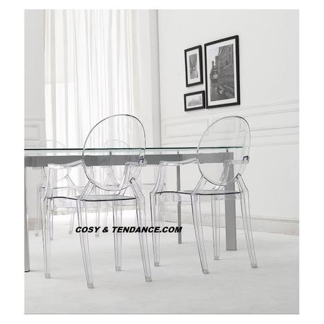 La chaise transparente : pour une déco élégante, design et tendance !
