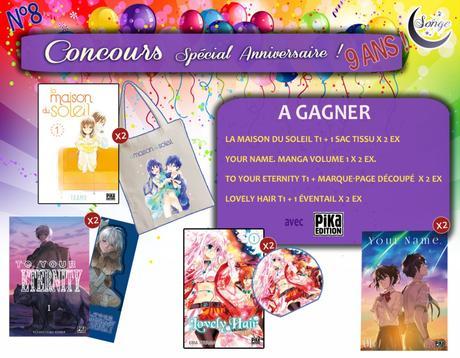 Résultats Concours Spécial 9 ans de Songe !