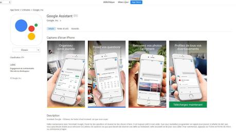 Google Assistant pour iOS est disponible en France