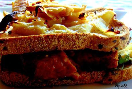 Sandwich Croque-tempeh