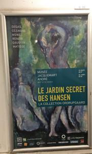 Musée Jacquemart André « le jardin secret des Hansen »  Collection Ordrupgaard -15 Septembre 2017 AU  22 Janvier 2018