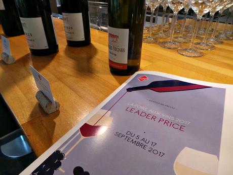 Vins Foire aux vins Leader Price vins biologiques Gaetan Bouvier meilleur sommelier de france FAV