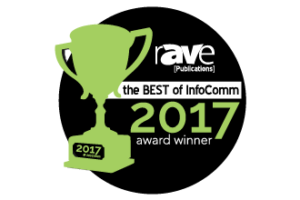 Le grand gagnant de l’InfoComm 2017 !