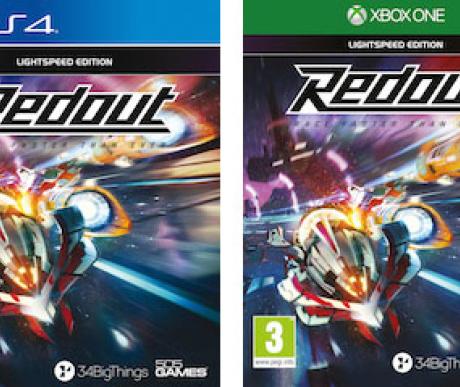 Redout : Lightspeed Edition sort aujourd'hui sur #xboxone et #PS4 !