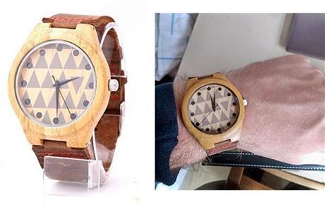 Montre Mercimall - Bois et Cuir - top 5 des montres en bois Montre Mercimall - Bois et Cuir - top 5 des montres en bois