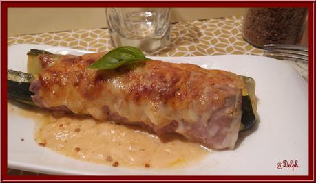Courgettes au Jambon et sauce Aurore Courgettes au Jambon et sauce Aurore
