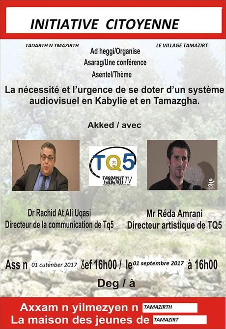 La conférence de l’équipe TQ5 média à Irjen empêchée par la gendarmerie algérienne