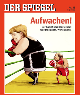 Le débat Merkel – Schulz à la télé allemande moins nul que le match France - Luxembourg.