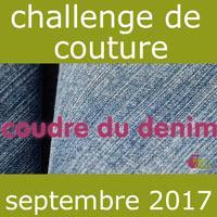 Participez au challenge du mois de septembre : le denim #challengecoudredudenim
