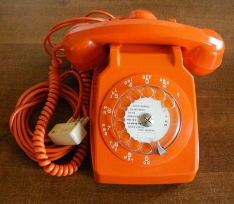 téléphone orange socotel 70's