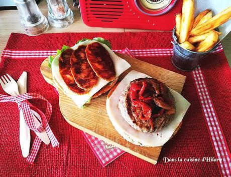 Burger à l'espagnole - Dans la cuisine d'Hilary