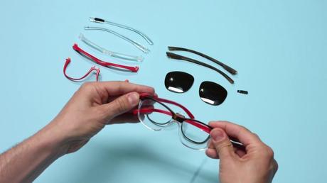 Nogs: des lunettes démontables et personnalisables à souhait
