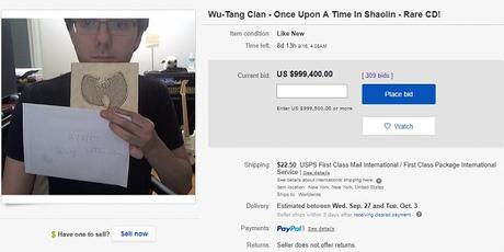 Martin Shkreli met en vente l’unique album du Wu-Tang sur eBay