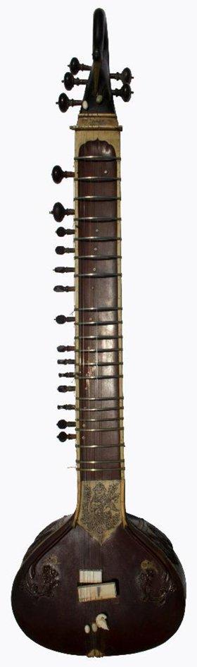 Un sitar de George Harrison à vendre #georgeHarrison #enchères