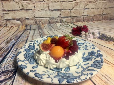 Pavlova aux fruits rouges ♨︎