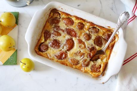 Clafoutis facile aux mirabelles