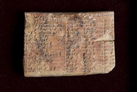 De la trigonométrie avancée sur une tablette d'argile babylonienne