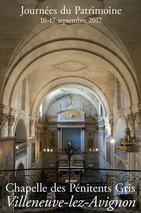 Découvrir la chapelle des Pénitents Gris de Villeneuve-lès-Avignon