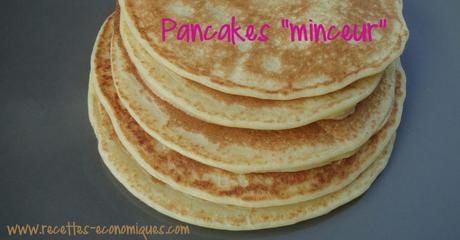 Pancakes minceur ou pancakes légers sans beurre
