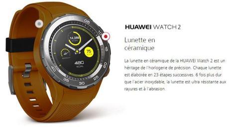Test de la Montre Huawei Watch 2
