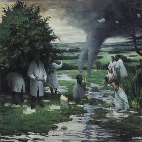 Peter Martensen ravages et histoire peter martensen, maison du danemark, peinture, surrealism, exposition, artiste peintre, ravage