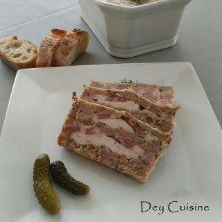 Terrine de volaille & lard fumé