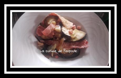 Poeler d'aubergine au jambon et gruyère by Stephen