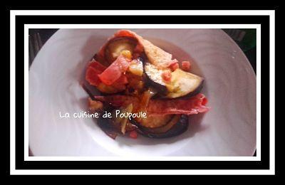Poeler d'aubergine au jambon et gruyère by Stephen