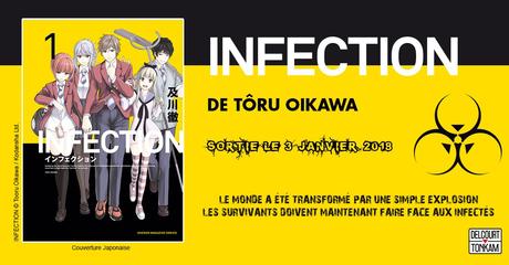 Le survival manga Infection annoncé chez Delcourt/Tonkam
