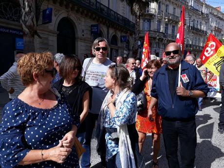 Forte mobilisation à Montpellier.