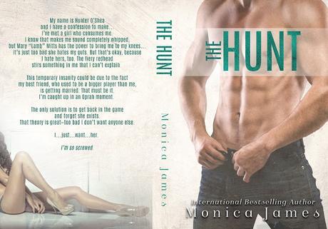 Cover Reveal : Découvrez la couverture de The Hunt , le prochain roman de Monica James