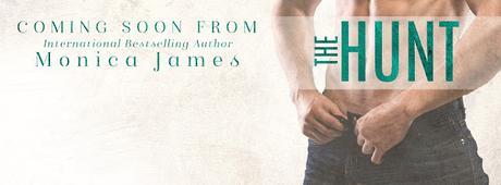Cover Reveal : Découvrez la couverture de The Hunt , le prochain roman de Monica James