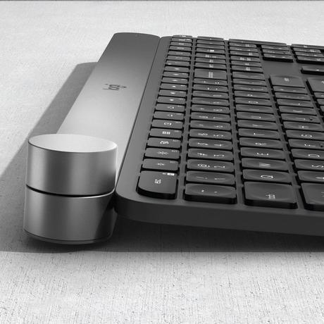 IFA2017 : Logitech intègre une molette de contrôle contextuel sur le clavier Craft